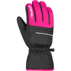 Перчатки Reusch Alan Junior для детей, размер inch (дюйм):5,5, розовый/черный