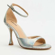 Босоножки Lola Cruz, размер 36, серебряный