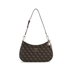 Сумка хобо GUESS, коричневый