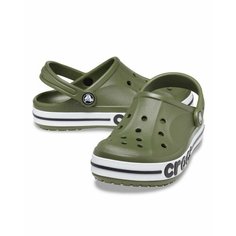 Сабо Crocs Sarah Clog, размер 41, хаки Нет бренда