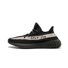 Кроссовки ADIDAS YEEZY, размер 9US, черный, бежевый
