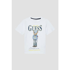 Футболка GUESS SS T-SHIRT, , размер 16 лет, белый
