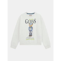 Свитшот GUESS LS Active Top, размер 10 лет, белый