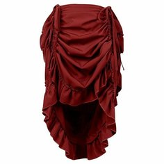 S-3XL Женская готическая ретро-юбка Нет бренда