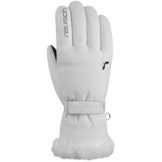 Перчатки Reusch для женщин, размер 7.5, white