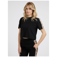 Футболка GUESS Side logo t-shirt, размер S, черный