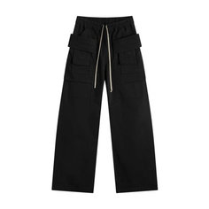 Брюки карго Rick Owens Creatch, размер M, черный