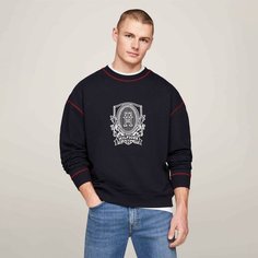 Свитшот TOMMY HILFIGER, размер XL, , синий