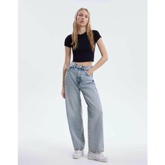 Джинсы классические Gloria Jeans, размер 40/164, синий