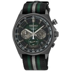 Наручные часы SEIKO CS Sports, черный/зеленый