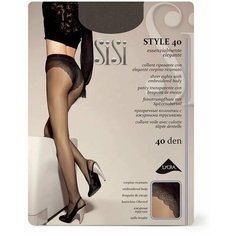 Колготки Sisi Style 40, 40 den, 2 шт., размер 2, grafite
