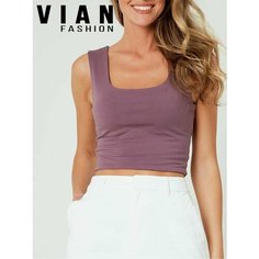 Кроп-топ VIANFASHION Спорт и активность, размер S, розовый