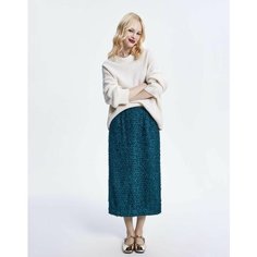 Юбка Gloria Jeans GJ BLACK, размер XXS (36-38), изумрудный