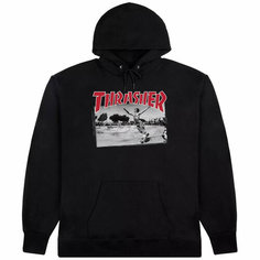 Толстовка THRASHER, размер S, , черный