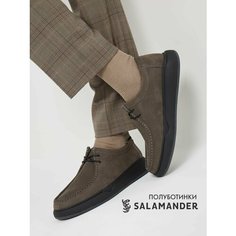 Полуботинки дерби Salamander, размер 40, серый