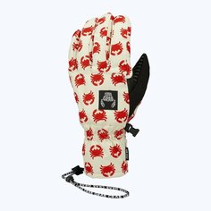 Перчатки CRAB GRAB Gloves для мужчин и женщин, размер XL, красный