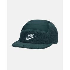 Кепка NIKE для мужчин, размер 46/50, бирюзовый