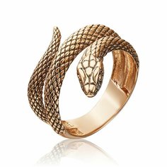 Кольцо Diamant online, красное золото, 585 проба, размер 19