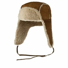 Шапка ушанка STETSON для мужчин и женщин, размер M, коричневый