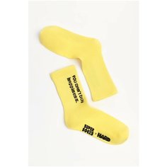Носки Super socks, размер 35-40, желтый