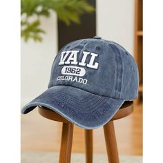 Бейсболка мужская VAIL для мужчин, размер 55-60, темно-синий Без бренда