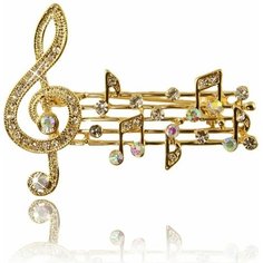 Брошь, кристаллы Swarovski, золотой Bel Bars
