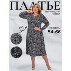 Платье Сакура, размер 68, черный Avanessa Style