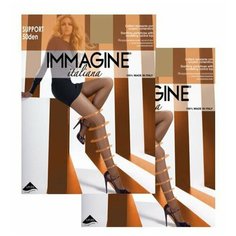 Колготки Immagine Support Press, 50 den, 2 шт., размер 3, pesca
