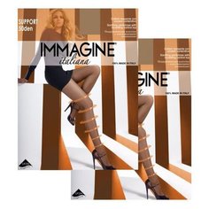 Колготки Immagine Support Press, 50 den, 2 шт., размер 3, neutro