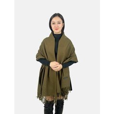 Шарф Cashmere для женщин,180х70 см, универсальный, хаки