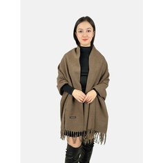 Шарф Cashmere для женщин,180х70 см, универсальный, коричневый