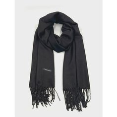 Шарф Cashmere для женщин,200х70 см, универсальный, черный