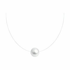 Колье Diamant, красное золото, 585 проба, жемчуг, длина 50 см., золото