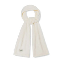 Шарф UGG Plait Plush Knit Scarf для женщин, белый