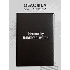 Обложка для паспорта Milarky, черный, белый
