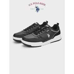 Кеды U.S. POLO ASSN., размер 43, черный, синий