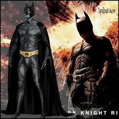 Карнавальный мужской костюм, Облегающий костюм Бэтмена для косплея Нет бренда