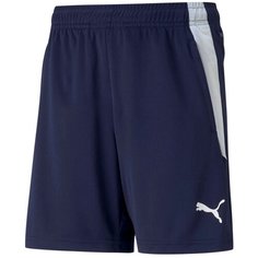 Шорты спортивные PUMA teamLIGA, размер S, navy