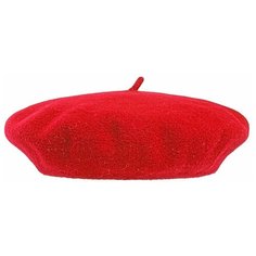 Берет Le Beret Francais для женщин, размер 0, красный