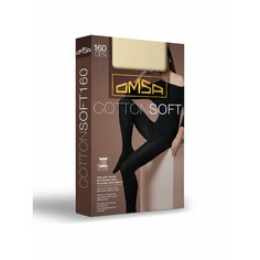 Колготки Omsa Cotton Soft, 160 den, beige naturel