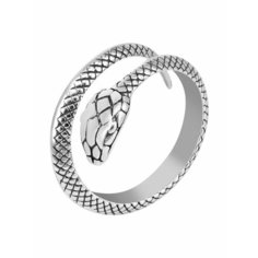 Кольцо-кулон OTOKODESIGN, безразмерное, ширина 12 мм, серебристый