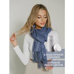Палантин INVERNO Палантины Inverno для женщин,180х70 см, синий