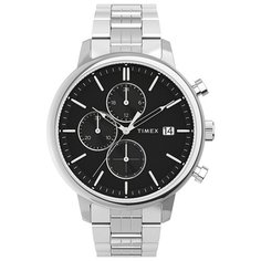 Наручные часы TIMEX Chicago, серебристый