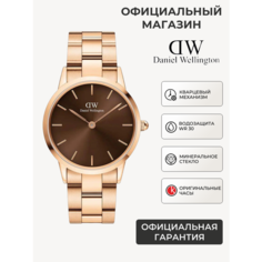 Наручные часы Daniel Wellington Iconic Link, золотистый/коричневый