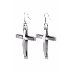 Серьги OTOKODESIGN, белый в серебре