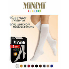 Гольфы MiNiMi MINIMI MICRO, комплект, 70 den, 2 пары, размер 0, bianco