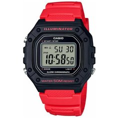Наручные часы CASIO, черный, красный
