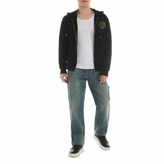Толстовка Versace Jeans Couture, размер S, , черный