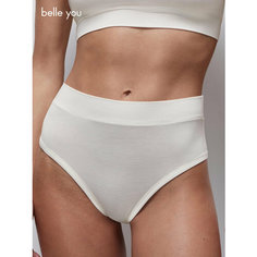 Трусы belle you Bamboo Nude, размер XS, белый