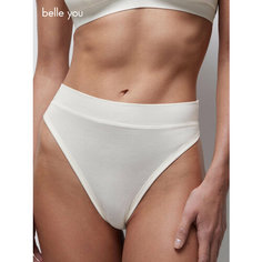 Трусы belle you Bamboo Nude, размер L, белый